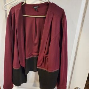 Torrid size  4 2 tone blazer